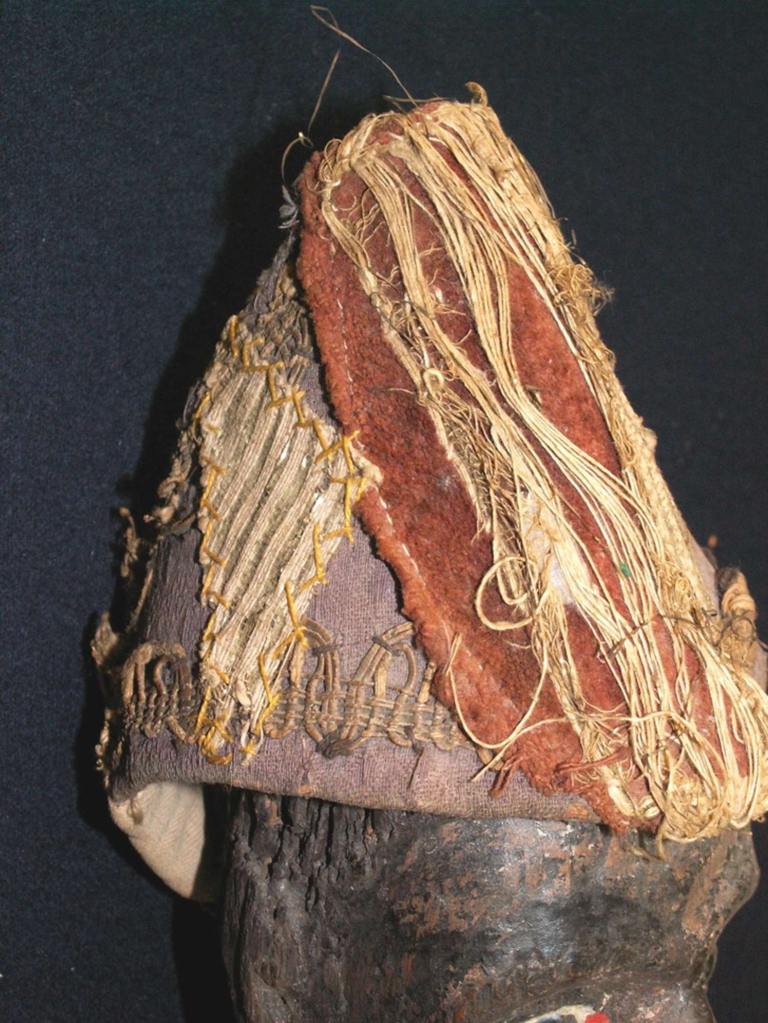 Copricapo prima del restauro